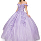 Cinderella Couture USA AS8020J-lilac Sequin Tulle Quinceanera Dress