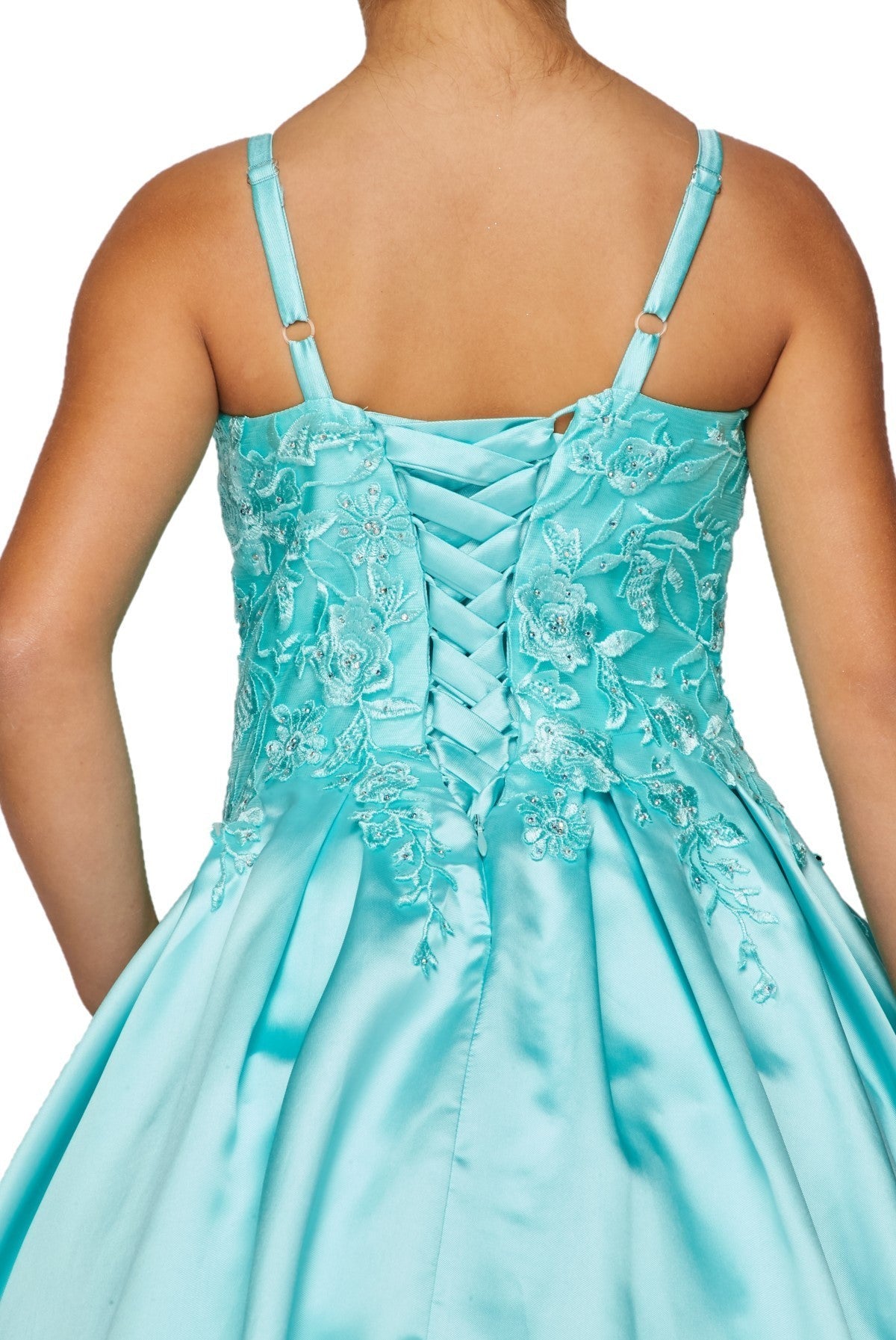 Cinderella Couture USA AS8009 Twill Satin Mini Quince