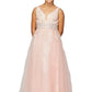 Stone Tulle Party Dress by Cinderella Couture USA 5082