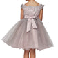 Off the Shoulder Floral Lace Tulle Girl Party Dress by Cinderella Couture USA AS9085