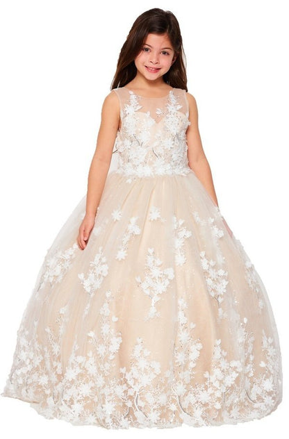 Cinderella Couture USA AS5108 Lace Sequin Tulle Mini Quince