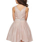 Shiny Metallic Girl Party Dress by Cinderella Couture USA AS8013