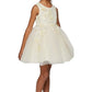 Floral Tulle Girl Party Dress by Cinderella Couture USA AS9040