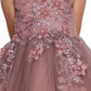 Floral Tulle Girl Party Dress by Cinderella Couture USA AS9040