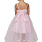 Satin Tulle Party Dress by Cinderella Couture USA AS9019
