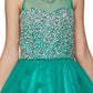 Stone Tulle Girl Party Dress by Cinderella Couture USA 8501