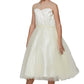 Pearl Bodice Satin Tulle Party Dress by Cinderella Couture USA AS5053