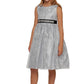 Rinestone Lace Taffeta Girl Party Dress by Cinderella Couture USA AS1132