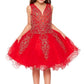 Sequin Tulle Girl Party Dress by Cinderella Couture USA AS5110