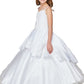 Lace Corset Satin Tulle Girl Mini Quince by Cinderella Couture USA AS8008