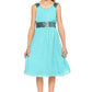 Chiffon Girl Party Dress by Cinderella Couture USA AS5004
