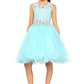 Rhinestone Lace Tulle Girl Party Dress by Cinderella Couture USA AS5010
