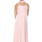 Chiffon Pleated Girl Party Dress by Cinderella Couture USA 5024
