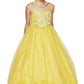 Cinderella Couture USA AS5042 Satin Glitter Tulle Mini Quince