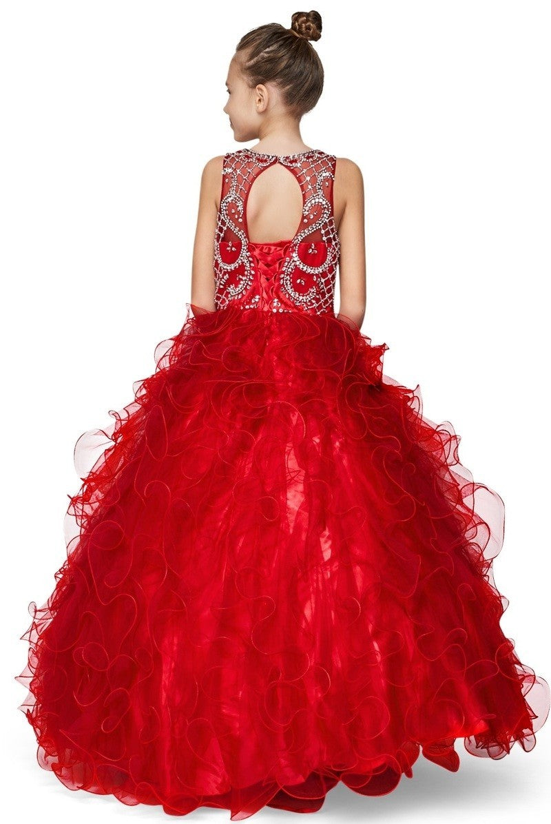 Cinderella Couture USA AS8001 Satin Tulle Mini Quince