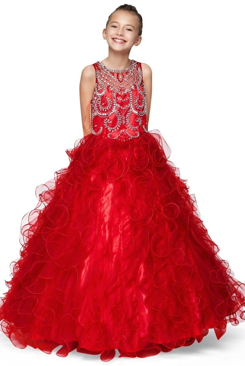 Cinderella Couture USA AS8001 Satin Tulle Mini Quince