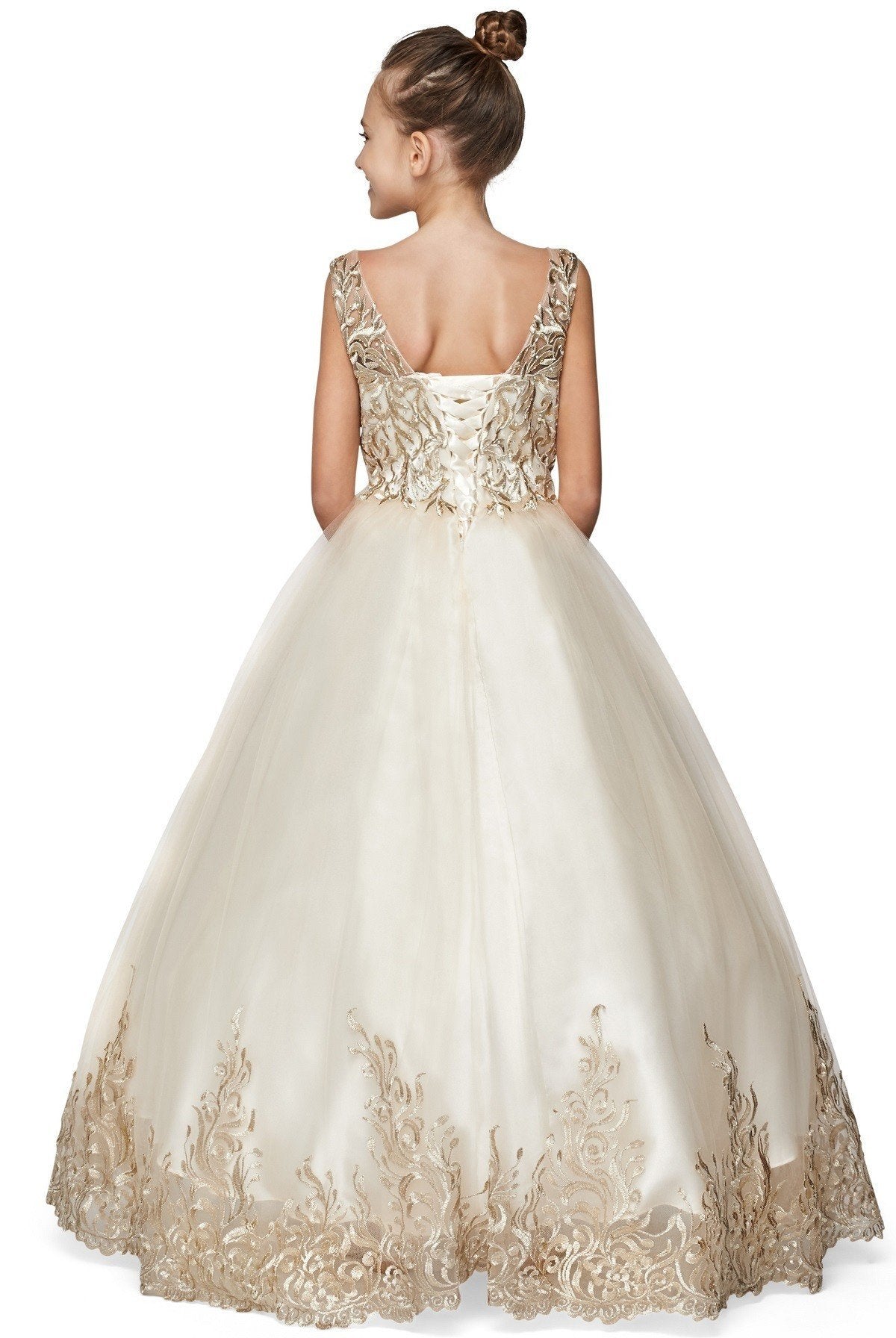 Cinderella Couture USA AS8004 Lace Soft Tulle Mini Quince