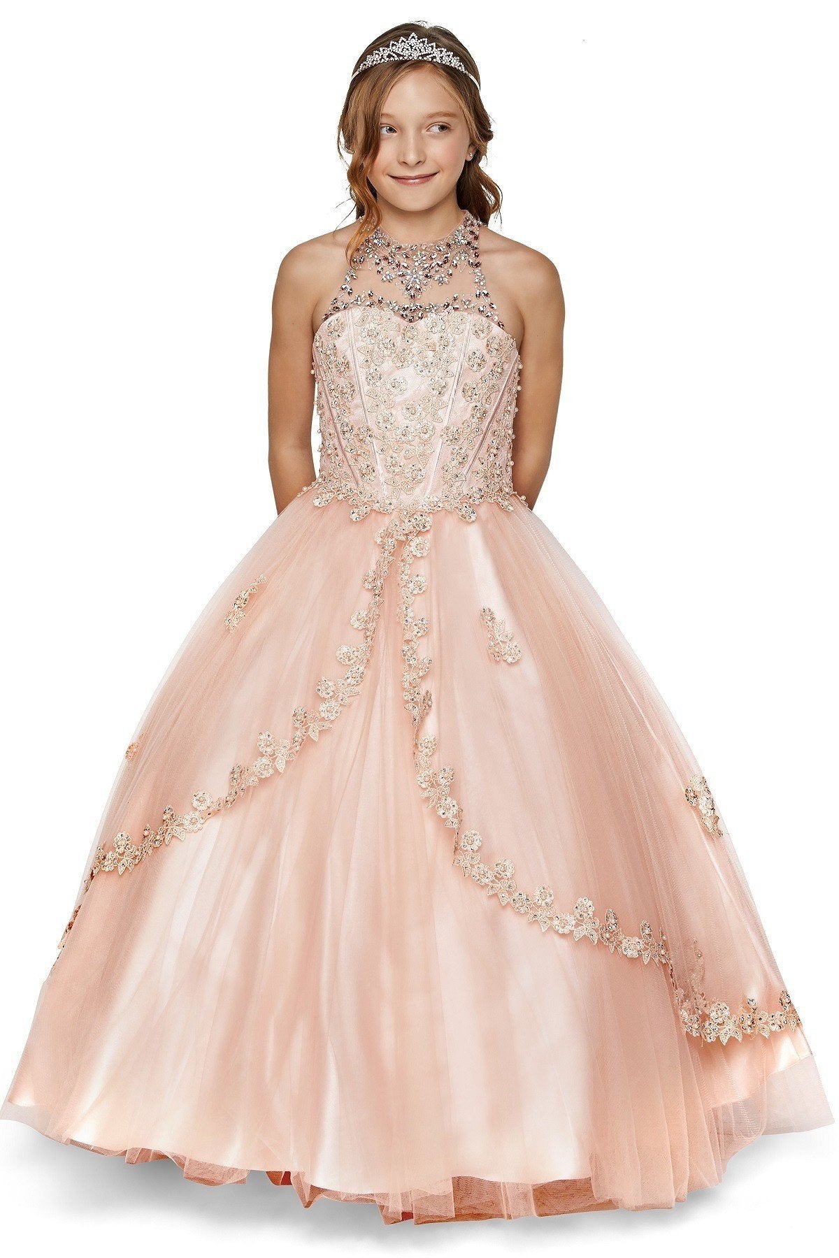 Cinderella Couture USA AS5060 Satin Tulle Mini Quince
