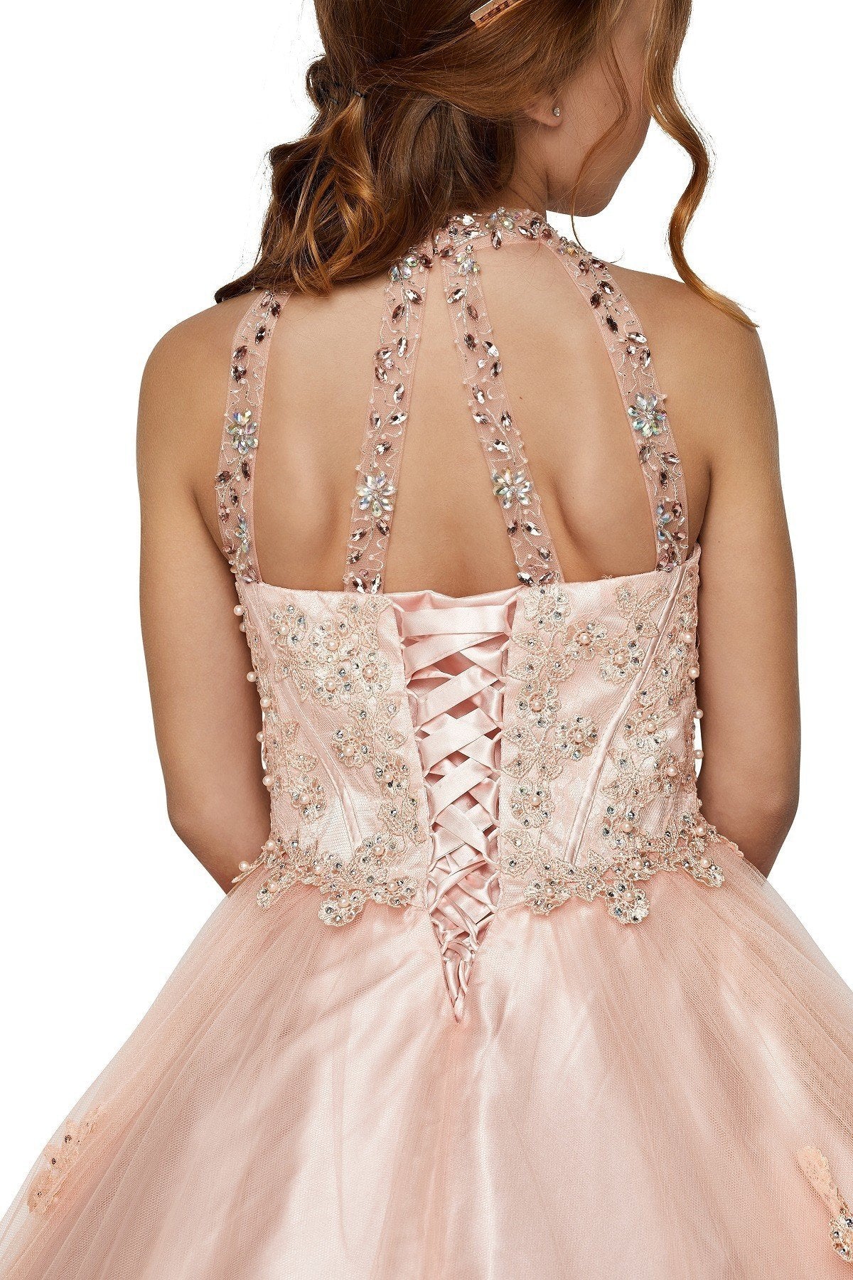 Cinderella Couture USA AS5060 Satin Tulle Mini Quince