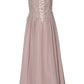 Halter Stone Lace Chiffon Party Dress by Cinderella Couture USA 5084