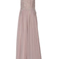 Halter Stone Lace Chiffon Party Dress by Cinderella Couture USA 5084