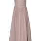 Halter Stone Lace Chiffon Party Dress by Cinderella Couture USA 5084