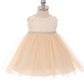 Baby Girl Lace & Thick Pearl Trim Party Dress - AS456B-C Kids Dream