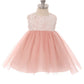 Baby Girl Lace Illusion Party Dress- AS414B Kids Dream