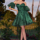Emerald Strapless Sweetheart Corset Dress KV1089 - Cocktail Dress