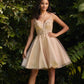 SHORT TULLE AND LACE DRESS by Cinderella Divine CD0188