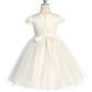 Sleeve Satin Girl Party Dress with Tulle by AS452 Kids Dream - Girl Formal Dresses