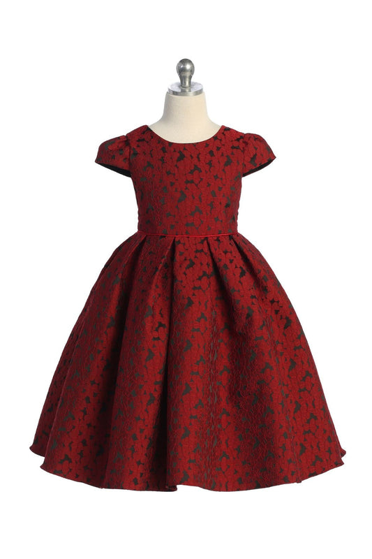 AS548 Kids Dream - Floral Sleeve Dress