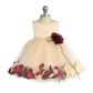 Baby Blush Satin Flower Petal Flower Girl Dress- AS195B Kids Dream