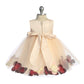Baby Blush Satin Flower Petal Flower Girl Dress- AS195B Kids Dream