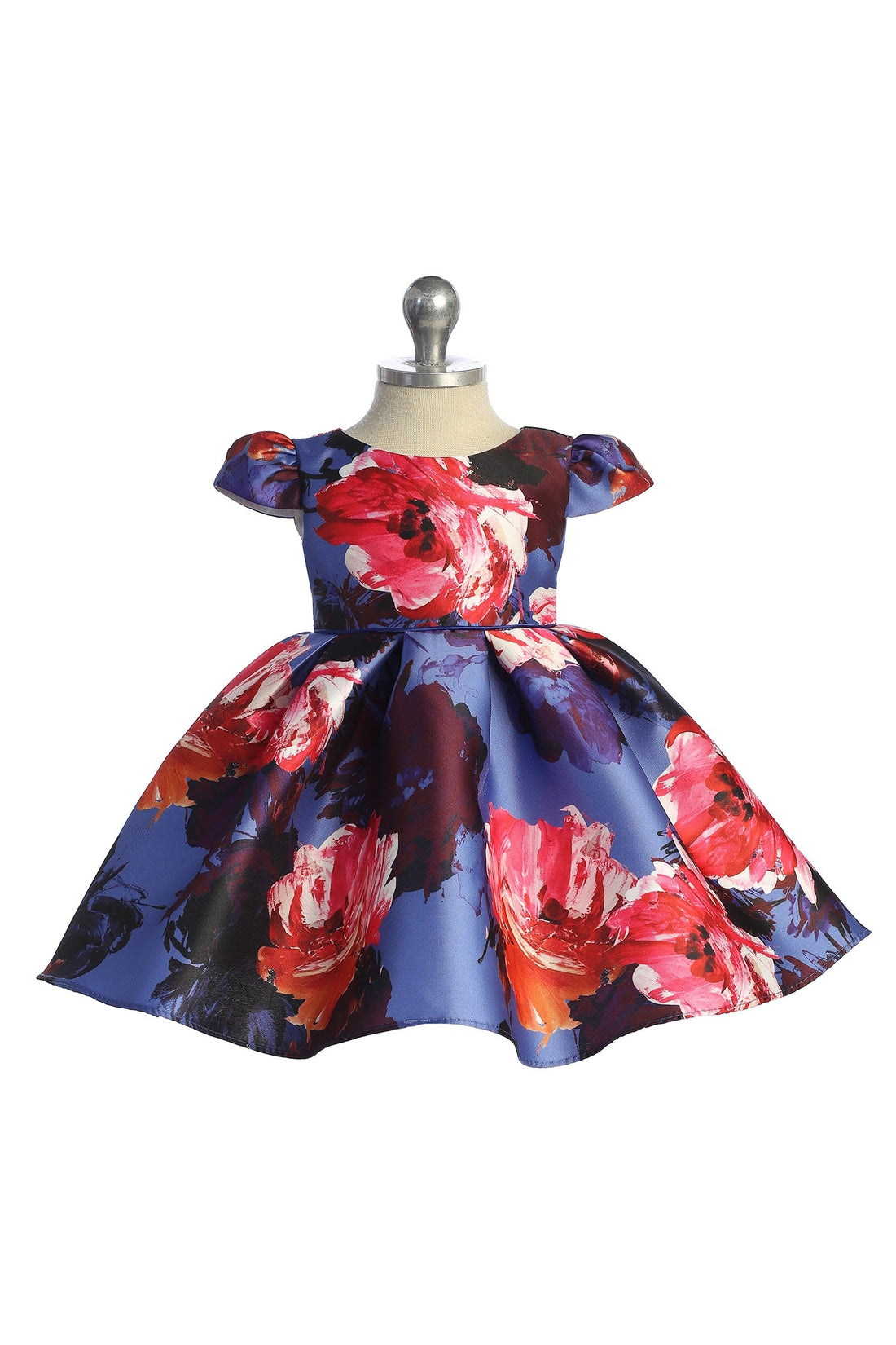 Baby Girl Watercolor Mikado Party Dress - AS546B Kids Dream