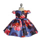 Baby Girl Watercolor Mikado Party Dress - AS546B Kids Dream