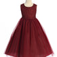 Lace Illusion Long Girl Party Dress by AS524 Kids Dream - Girl Formal Dresses