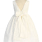 Lace V Back Bow Girl Party Dress by AS526 Kids Dream - Girl Formal Dresses