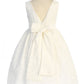 Lace V Back Bow Plus Size Girl Party Dress by AS526-E Kids Dream - Girl Formal Dresses