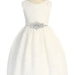 Lace V Back Bow with Diamond Shape Girl Party Dress by AS526-D Kids Dream - Girl Formal Dresses