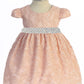Baby Lace V Back Bow Flower Dress - AS532-E Kids Dream