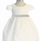 Baby Lace V Back Bow Flower Dress - AS532-E Kids Dream