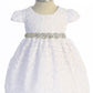 Baby Girl Lace V Back Bow Flower Dress - AS532-A Kids Dream