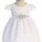 Baby Girl Lace V Back Bow with Diamond Shape Flower Dress - AS532-D Kids Dream