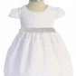 Baby Lace V Back Bow Flower Dress - AS532-E Kids Dream