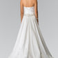 Ivory_1 Satin Strapless A-Line Women Bridal Gown - GL2201 GLS