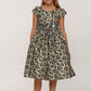 Metallic Jaquard Girl Party Dress by Cinderella Couture USA ASME734