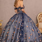 Navy_1 GL3106 - Off-Shoulder Sweetheart Neckline Quinceanera Dress