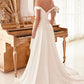 Off-White_1 Off The Shoulder Bridal Gown with Overskirt WN315