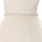 Baby Girl Lace & Thick Pearl Trim Party Dress - AS456B-C Kids Dream